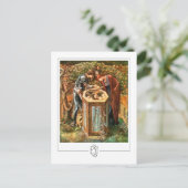 Edward Burne-Jones #160 - Carte postale d'art fin (Debout devant)