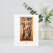 Edward Burne-Jones #251 - Carte postale d'art fin (Debout devant)