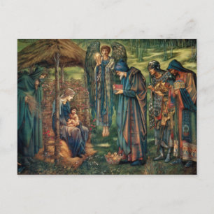 Edward Burne-Jones: Ster van Bethlehem Briefkaart
