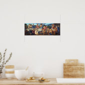 Edward Burne-Jones The Feast of Peleus Poster (Keuken)