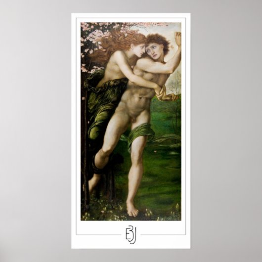 Edward Burne-Jones Zedign Art Poster #20 (Voorkant)