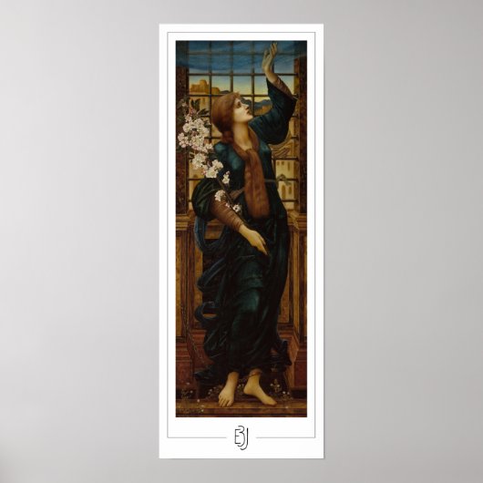 Edward Burne-Jones Zedign Art Poster #48 (Voorkant)