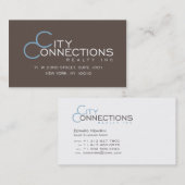 edward ccrny brown visitekaartje (Voorkant / Achterkant)