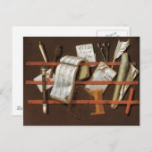 Edward Collier - Brievendrager Briefkaart (Voorkant / Achterkant)