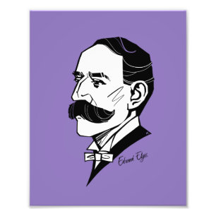 Edward Elgar Foto Afdruk