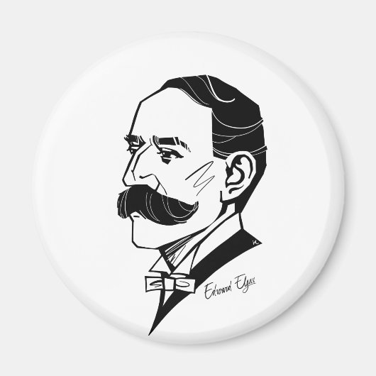 Edward Elgar Magneet (Voorkant)