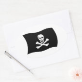 Edward England Vlag Sticker (Envelop)