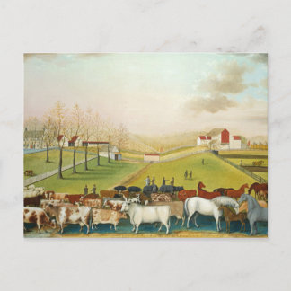 Edward Hicks - De Cornell Farm Briefkaart