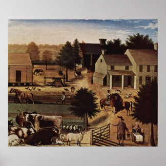 Edward Hicks Ingezetenschap van David Twining Poster