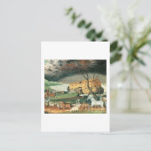 Edward Hicks Noah's Ark Briefkaart (Staand voorkant)