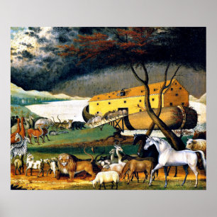 Edward Hicks - Noah's Ark Poster