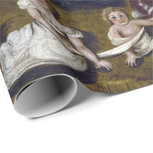 Edward Hicks The Peaceable Kingdom Cadeaupapier (Rol Hoek)