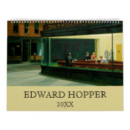 Edward Hopper Art Paintings Vintage Kalender