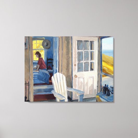 edward hopper canvas afdruk (Voorkant)