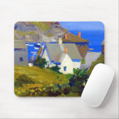 Edward Hopper Monhegan Houses Muismat (Met muis)