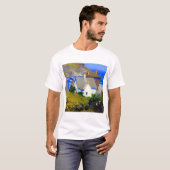 Edward Hopper Monhegan Houses T-shirt (Voorkant volledig)