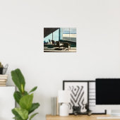 edward hopper poster (Thuiskantoor)