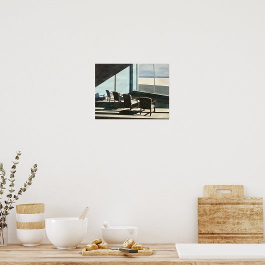 edward hopper poster (Keuken)