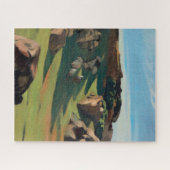 edward hopper schilderijen kunst legpuzzel (Horizontaal)