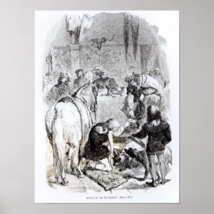 Edward II en de mainstrel Poster