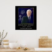 Edward Kennedy met Jack en Bobby Poster (Keuken)