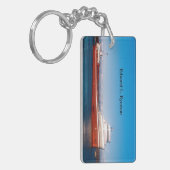 Edward L. Ryerson rechthoek acrylsleutelketen Sleutelhanger (Voorkant Links)