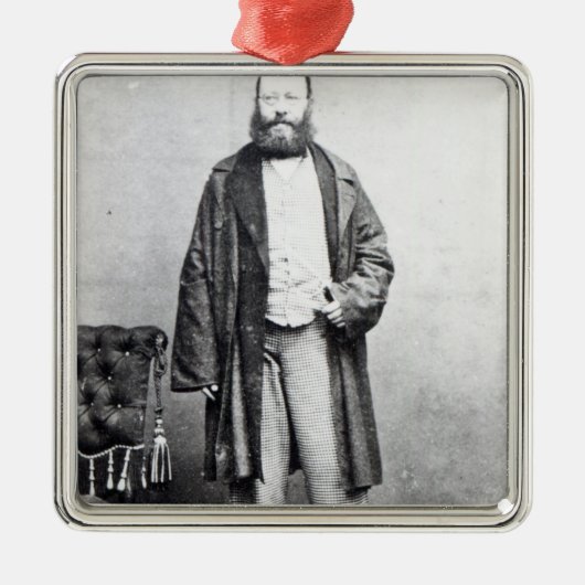 Edward Lear Metalen Ornament (Voorkant)