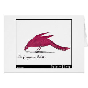 Edward Lear's Crimson Bird
