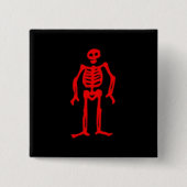 Edward Low Pirate Flag Button (Voorkant)