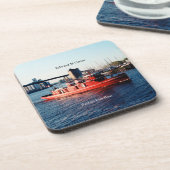 Edward M. Cotter ensemble de 6 dessous de verre en (Côté gauche)