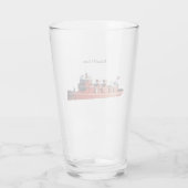 Edward M. Cotter glass Glas (Achterkant)
