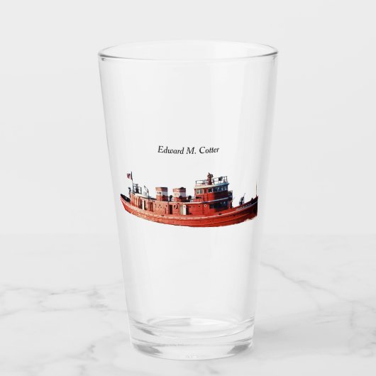 Edward M. Cotter glass Glas (Voorkant)
