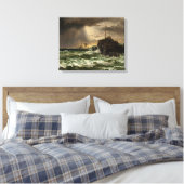 Edward Moran_Storm Clearing Canvas Afdruk (Insitu (Slaapkamer))