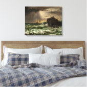 Edward Moran_Storm Clearing Canvas Afdruk (Insitu (Slaapkamer))