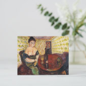 Edward Munch Art Painting Briefkaart (Staand voorkant)