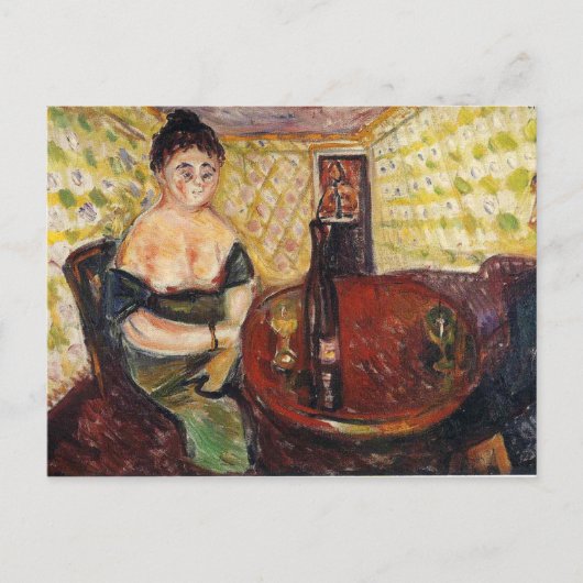 Edward Munch Art Painting Briefkaart (Voorkant)