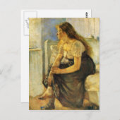 Edward Munch Art Painting Briefkaart (Voorkant / Achterkant)