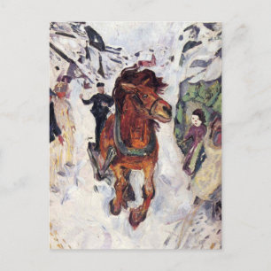 Edward Munch Art Painting Briefkaart