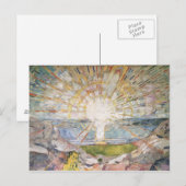 Edward Munch Art Painting Briefkaart (Voorkant / Achterkant)