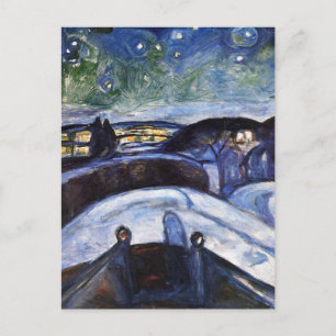 Edward Munch Art Painting Briefkaart