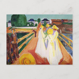 Edward Munch Art Painting Briefkaart