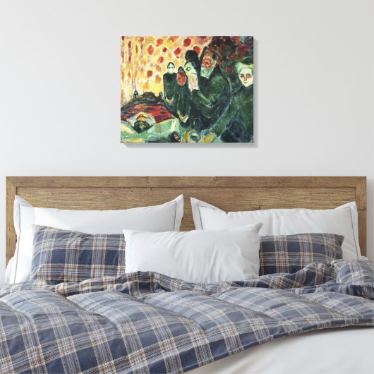 Edward Munch Art Painting Canvas Afdruk (Insitu (Slaapkamer))