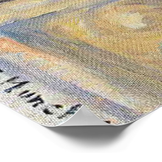 Edward Munch Art Painting Poster (Hoek)