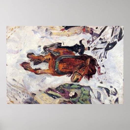 Edward Munch Art Painting Poster (Voorkant)