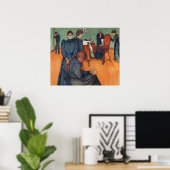 Edward Munch Art Painting Poster (Thuiskantoor)