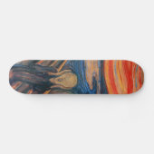 Edward Munch The Scream Skateboard (Horizontaal)