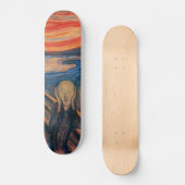 Edward Munch The Scream Skateboard (Voorkant)