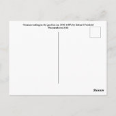 Edward Penfield Briefkaart (Achterkant)