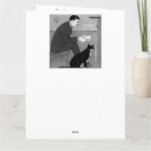 Edward Penfield Carte de voeux pliée (Dos)