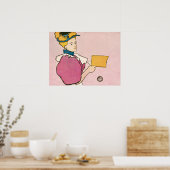 Edward Penfield Illustration d'une affiche féminin (Cuisine)